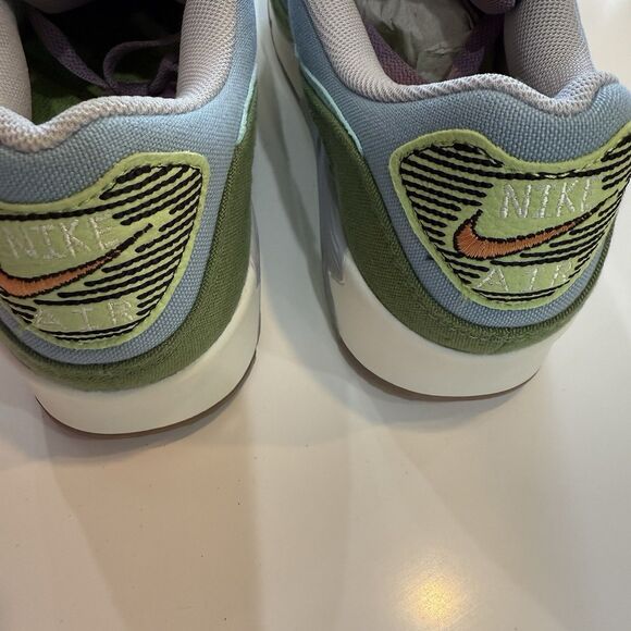 Nike Air Max 90 SE Sun Club Worn Blue Casual Nature DM0036-400 Men’s Size 10 NEW main image 4